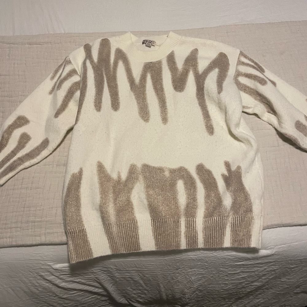 Along The Sidewalk Knit // Natural